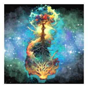 celestial tree of life     photo print