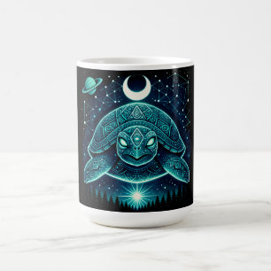 Celestial Turtle – Cosmic Ancient Wildlife Galaxy  Coffee Mug