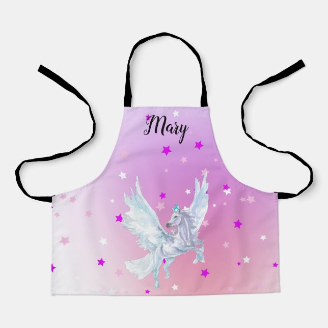 Celestial Unicorn Apron (Front)