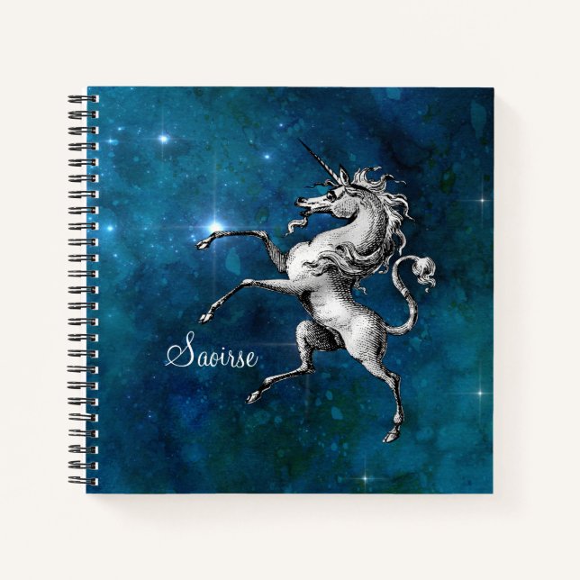 Celestial Unicorn Notebook (Front)