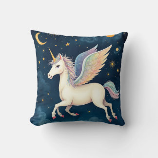 Celestial Unicorn Pillow