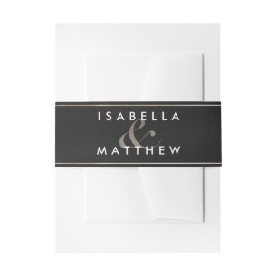Celestial Union - Wedding Invitation Belly Bands Band