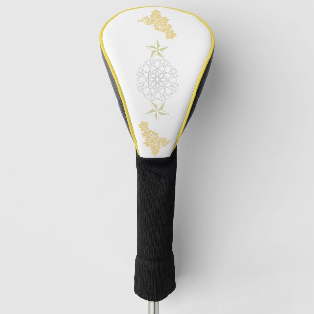 Celestial vector design  golf head cover (Front)