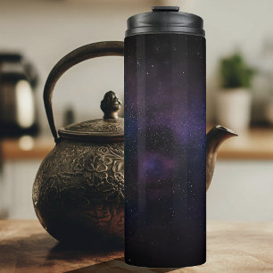 Celestial Veil Nebula Galaxy Starfield Cosmic Thermal Tumbler