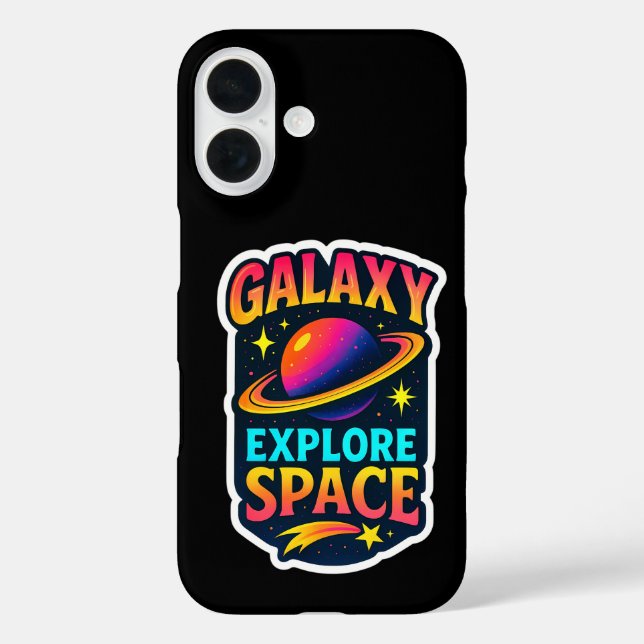 Celestial Vibes in Electric Orbit Case-Mate iPhone Case (Back)