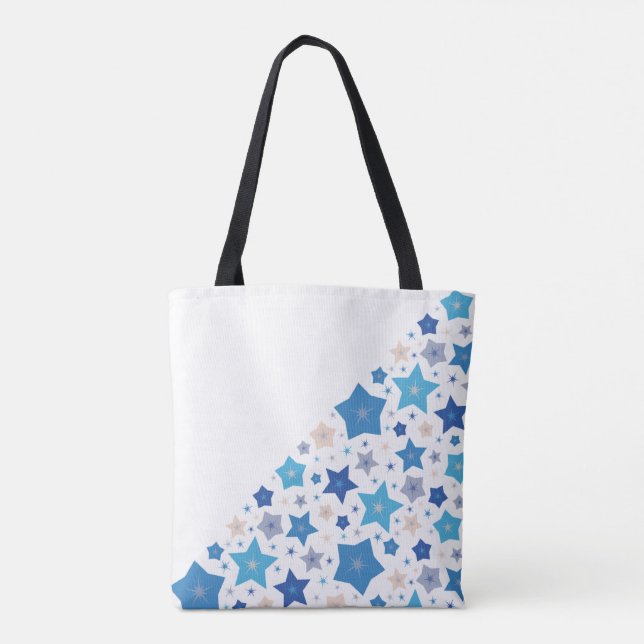 Celestial Waltz (Triangular) Tote Bag (Back)