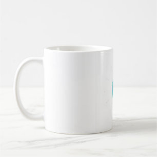 Celestial Watercolor Mug - Teal & Violet