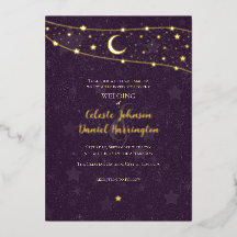 Celestial Wedding Fancy Gold Deep Purple