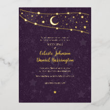 Celestial Wedding Fancy Gold Deep Purple