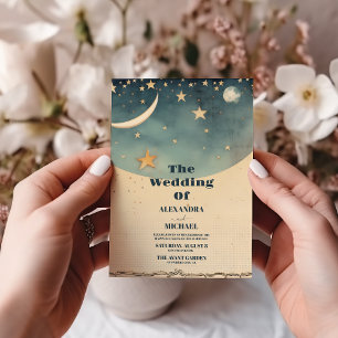 Celestial Wedding Invitation