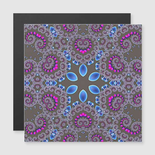 Celestial Whirl Magnetic Card (Front/Back)