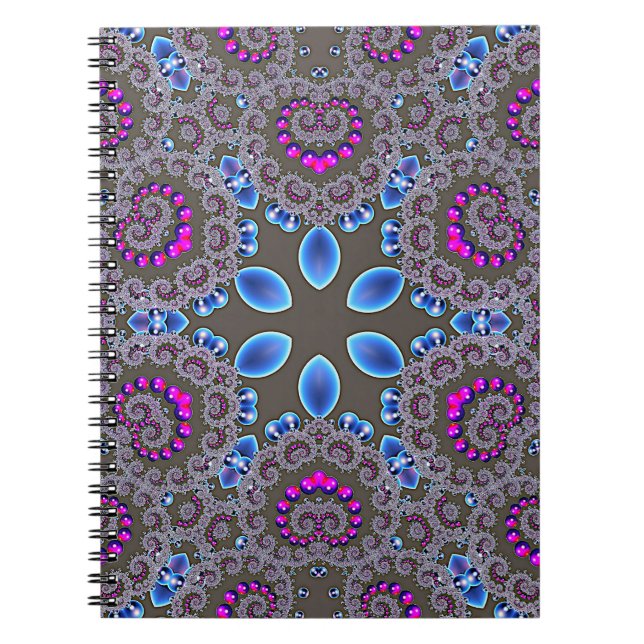 Celestial Whirl Spiral Notebook (Front)