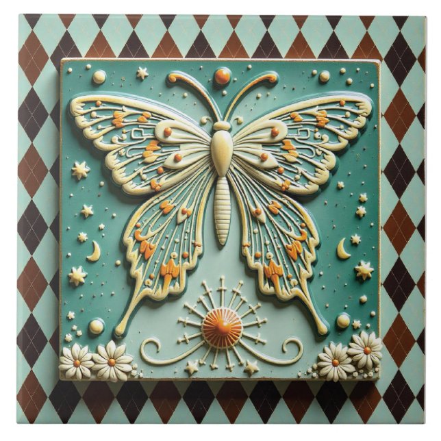 Celestial Wings at the Diamond Court Tile (Front)
