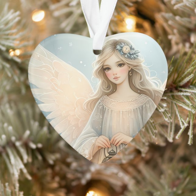 Celestial Winter Angel Lantern of Grace (Arbre)