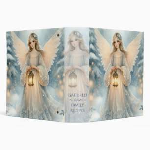 Celestial Winter Angel Lantern of Grace Binder
