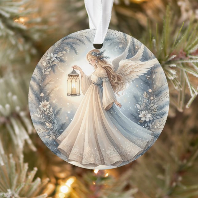 Celestial Winter Angel Lantern of Peace (Arbre)