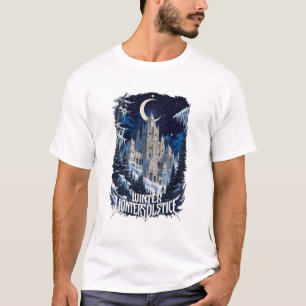Celestial Winter Temple T-Shirt, Premium T-Shirt