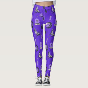 Celestial Witch Halloween Leggings