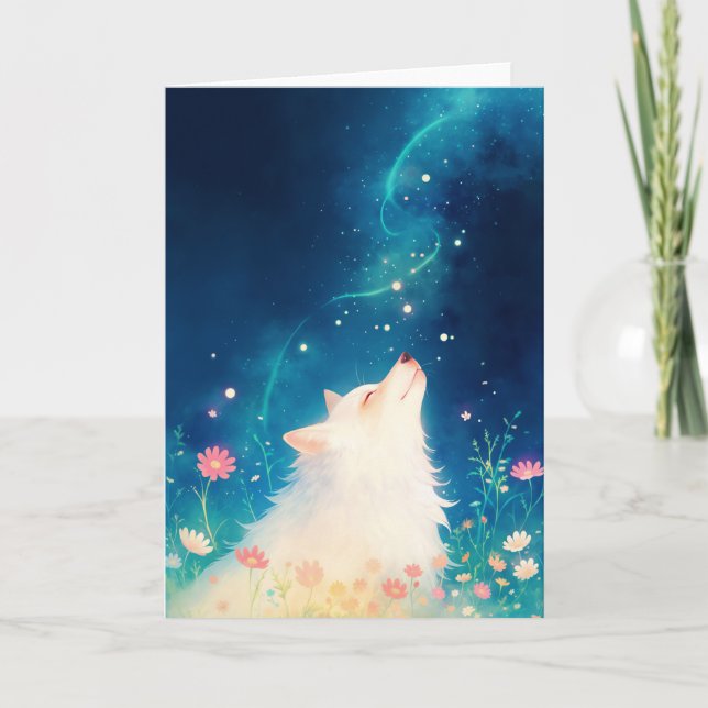 Celestial Wolf Card (Front)