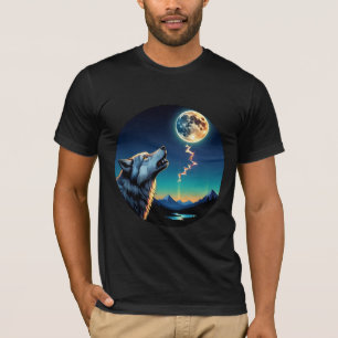 Celestial Wolf – Power of the Moonlight T-Shirt