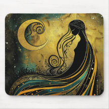 Celestial Woman Art Nouveau #4
