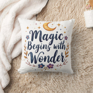 Celestial Wonder Home Decor Throw Pillow