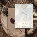 Celestial Written in the Stars Wedding  Invitation<br><div class="desc">Celebrate your love story written in the stars with our Celestial "Written in the Stars" Wedding Invitation. Perfect for couples who dream of a celestial-themed wedding,  this invitation captures the romance of a love that is written in the stars,  setting the stage for an unforgettable celebration.</div>