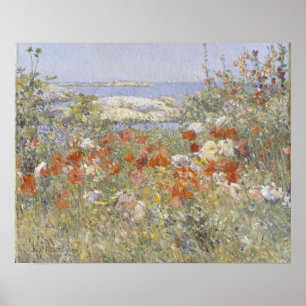Celia Thaxter's Garden by Frederick Childe Hassam Poster
