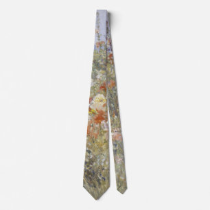 Celia Thaxter's Garden by Frederick Childe Hassam Tie