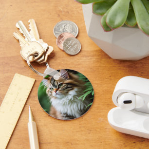 Celia The Cubby Persian Cat, Keyring