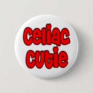 Celiac Cutie 2 Inch Round Button