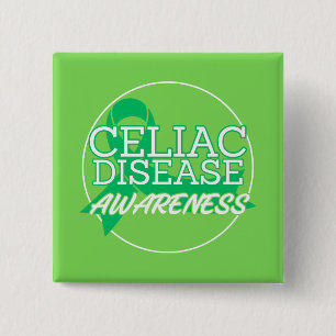 Celiac Disease Awareness 2026 2 Inch Square Button