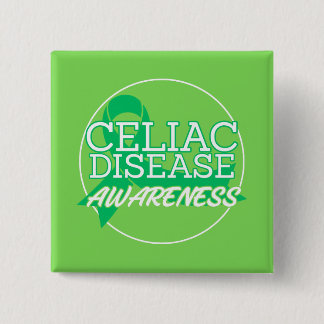 Celiac Disease Awareness 2026 2 Inch Square Button