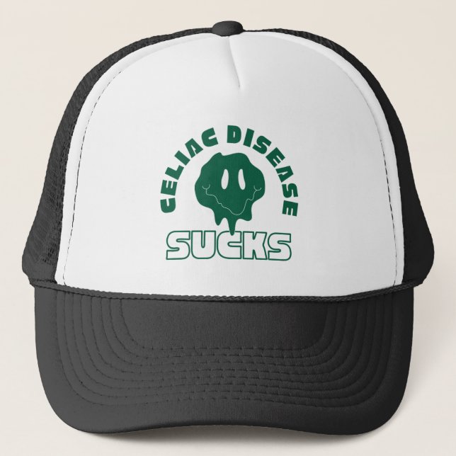 Celiac Disease Sucks Trucker Hat (Front)