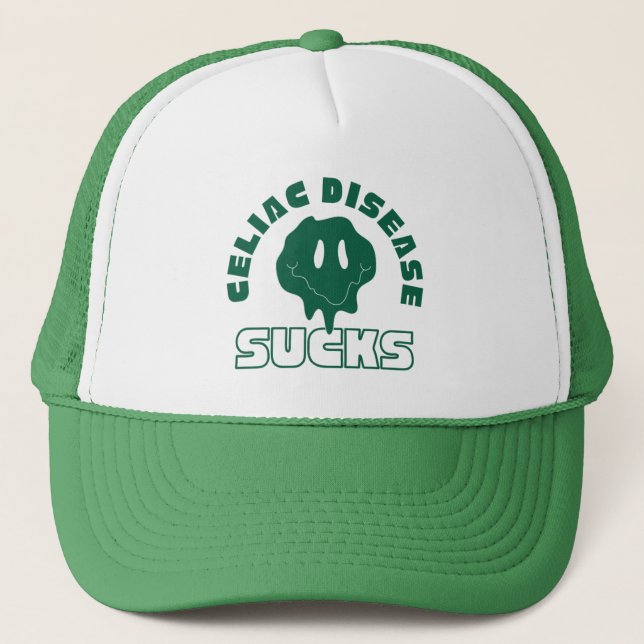 Celiac Disease Sucks Trucker Hat (Front)