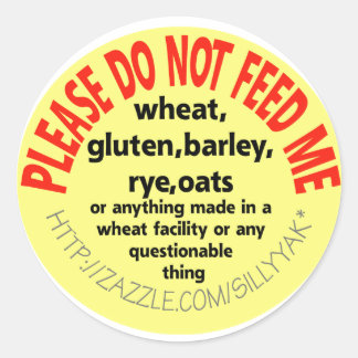 Celiac Sticker