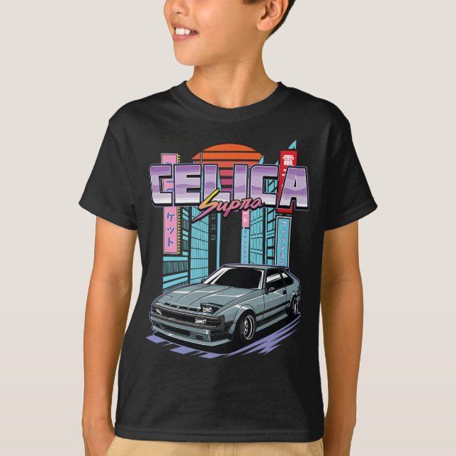 Celica Supra MK2 XX MA60 A60 Graphic T-Shirt (Front)