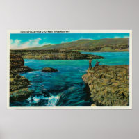 Celilo Falls on the Columbia River