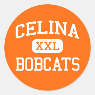 Celina - Bobcats - High School - Celina Texas Classic Round Sticker