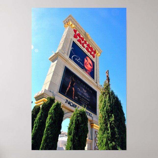 Celine Dion Caesars Palace Las Vegas America Poster (Front)