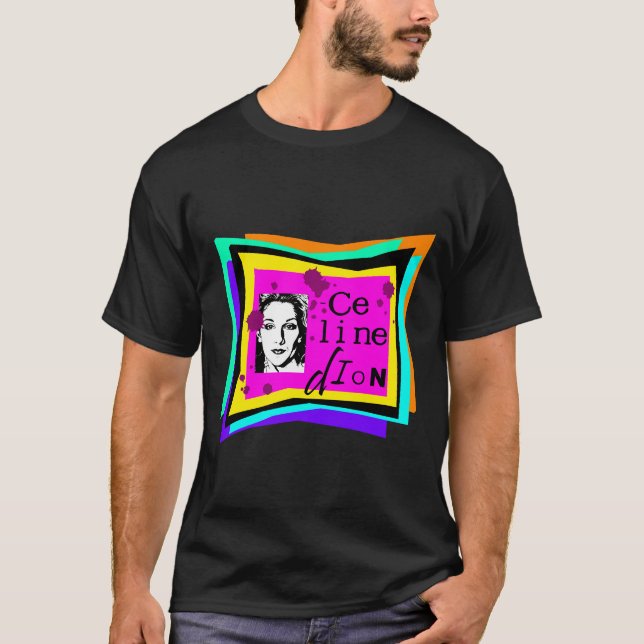 Celine Dion - pop art T-Shirt (Front)
