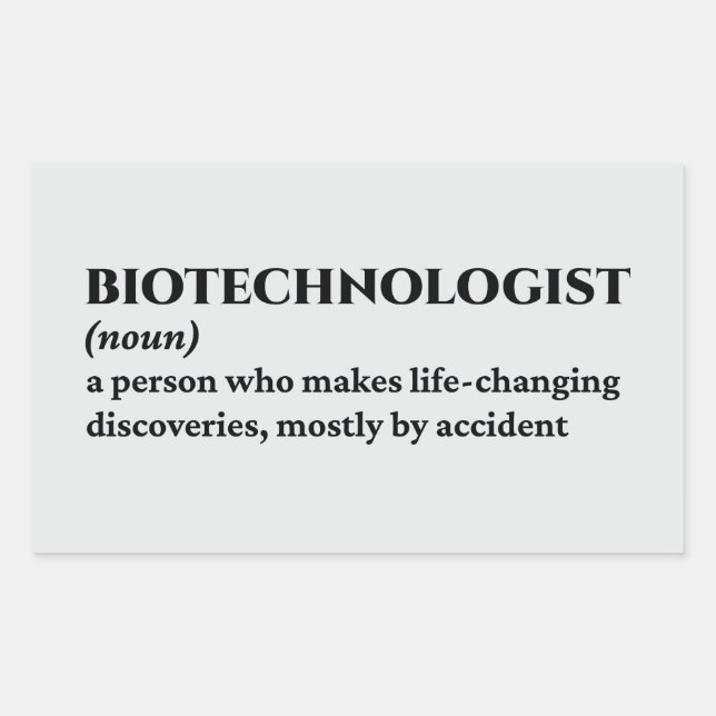 Cell Biologist – Funny Definition Sticker (Front)