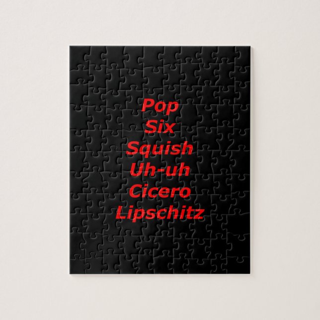 Cell Block Tango Jigsaw Puzzle (Vertical)