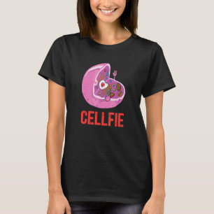 Cell Fie Cellfie Selfie Microbiology  Chemistry St T-Shirt