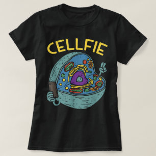 Cell Fie Funny Science Biology Teacher T-Shirt