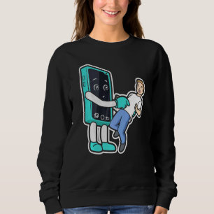 Cell Phone Addict Clothes Smartphone Addiction Rev Sweatshirt