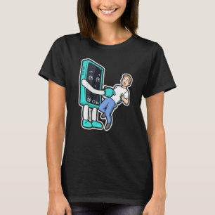 Cell Phone Addict Clothes Smartphone Addiction Rev T-Shirt