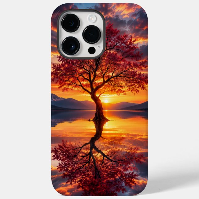 Cell Phone Case Sunset (Back)