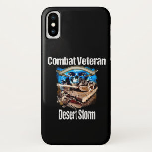 Cell Phone Combat Veteran  Desert Storm. Case-Mate iPhone Case