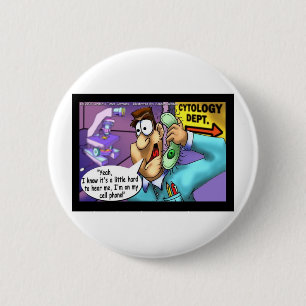 Cell Phone Conversations Funny Gifts & Tees 2 Inch Round Button